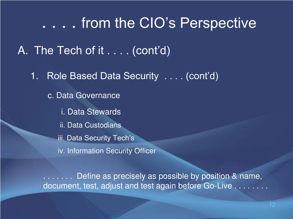 f rom the cio s perspective 1