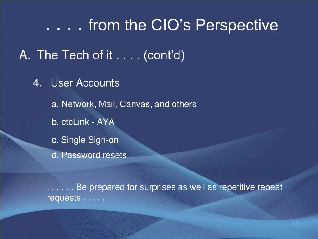 f rom the cio s perspective 4