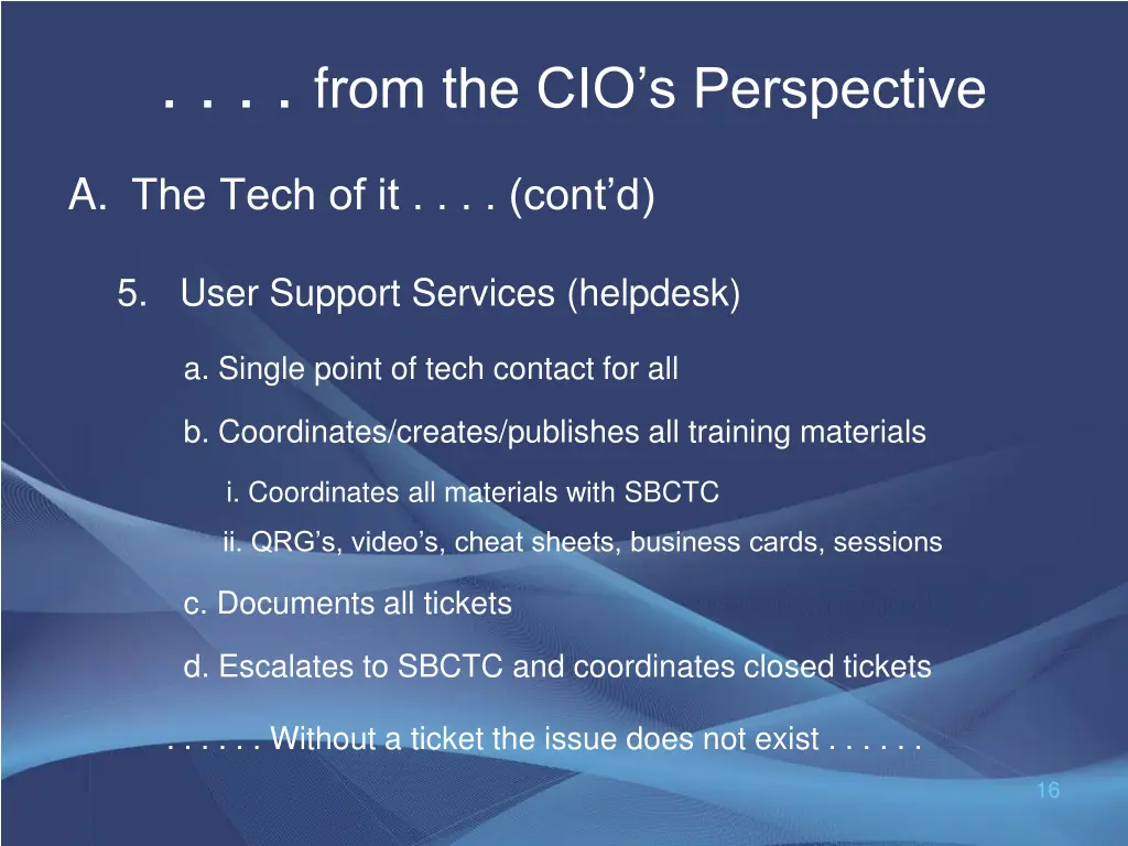 f rom the cio s perspective 5