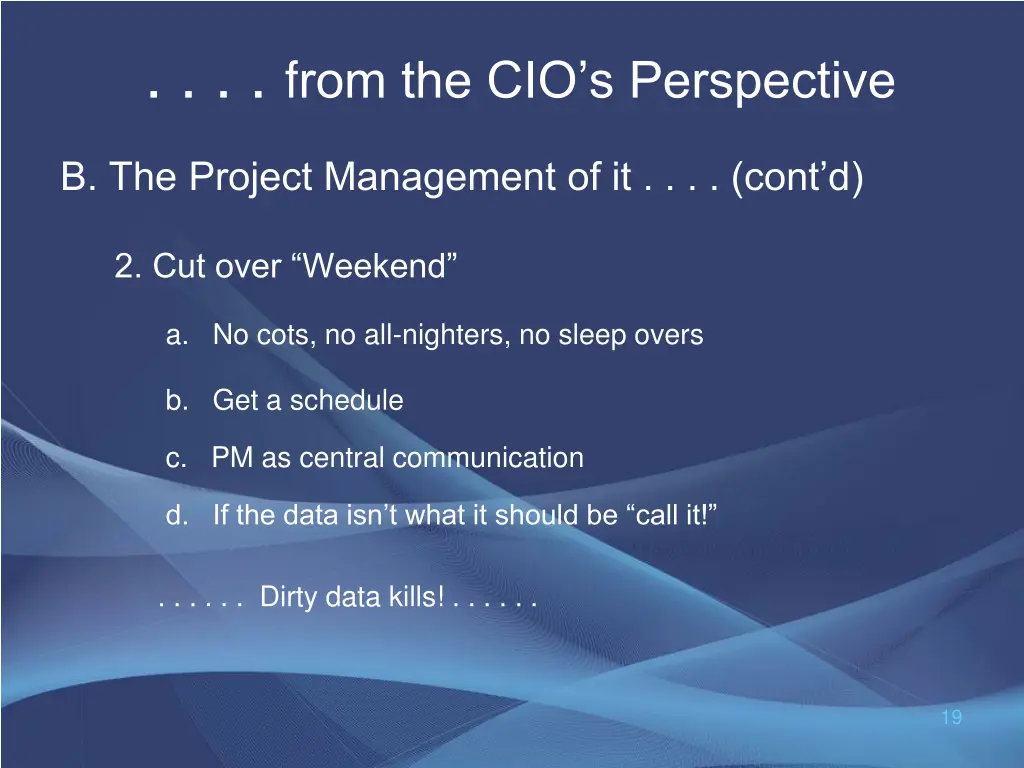 f rom the cio s perspective 8