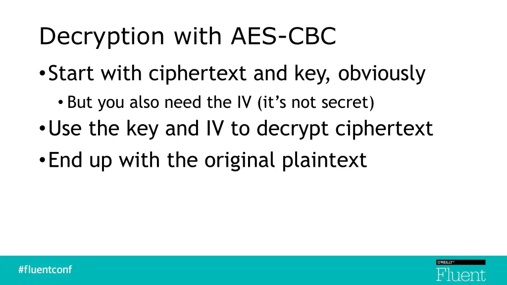 decryption with aes cbc