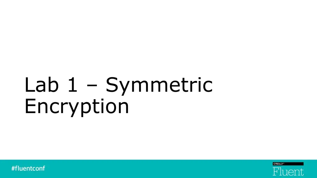 lab 1 symmetric encryption