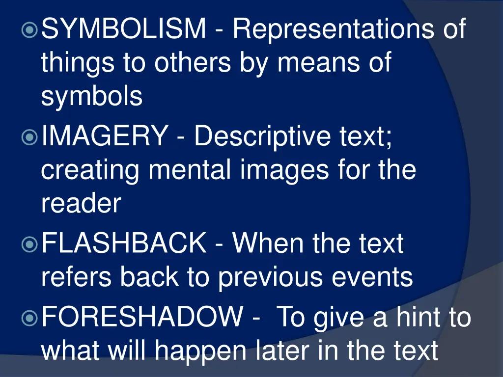 symbolism representations of things to others 3