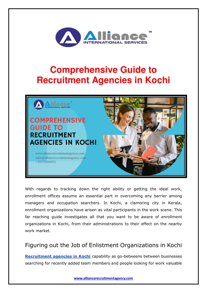 comprehensive guide to recruitment agencies