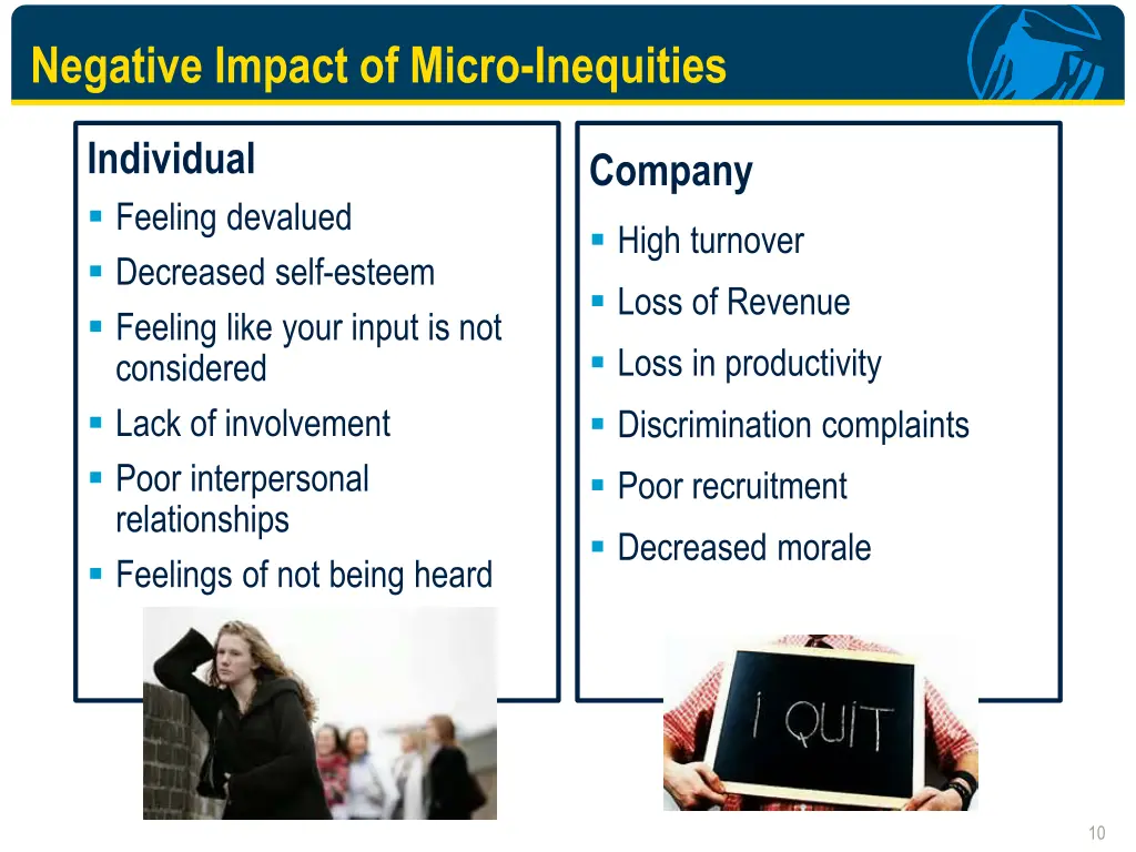 negative impact of micro inequities individual