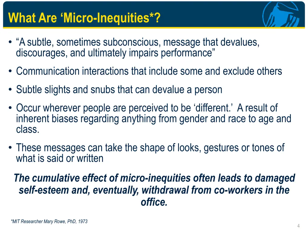 what are micro inequities