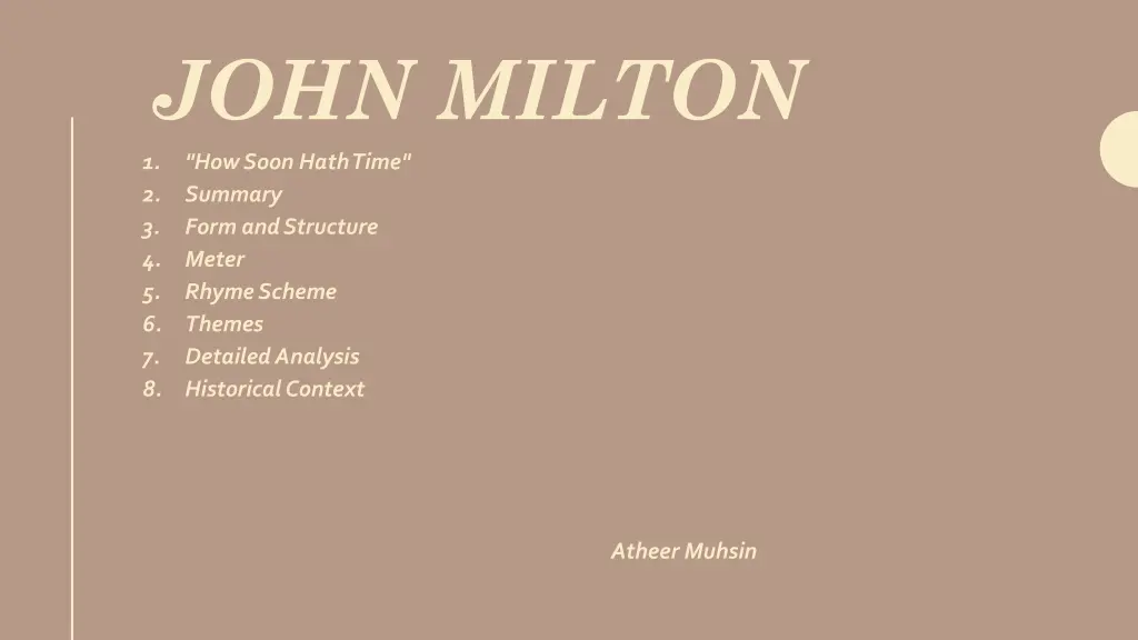 john milton