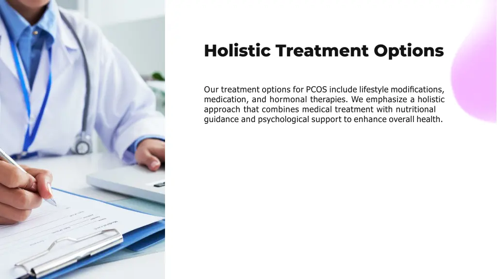 our treatment options for pcos include lifestyle