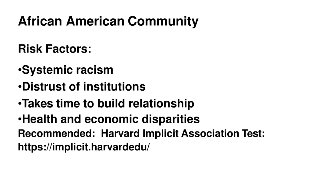 african american community 1