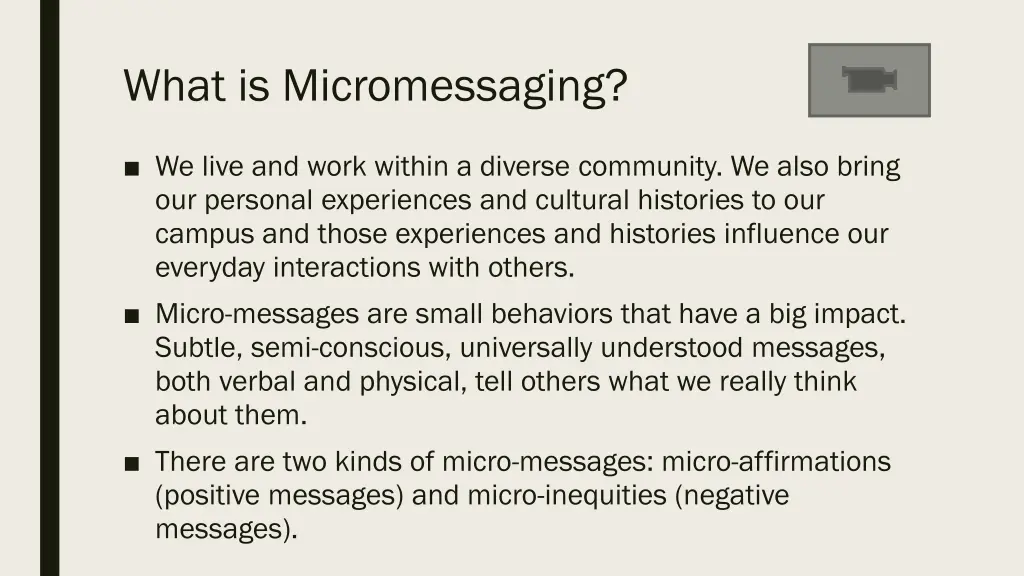 what is micromessaging