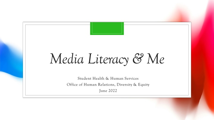 media literacy me