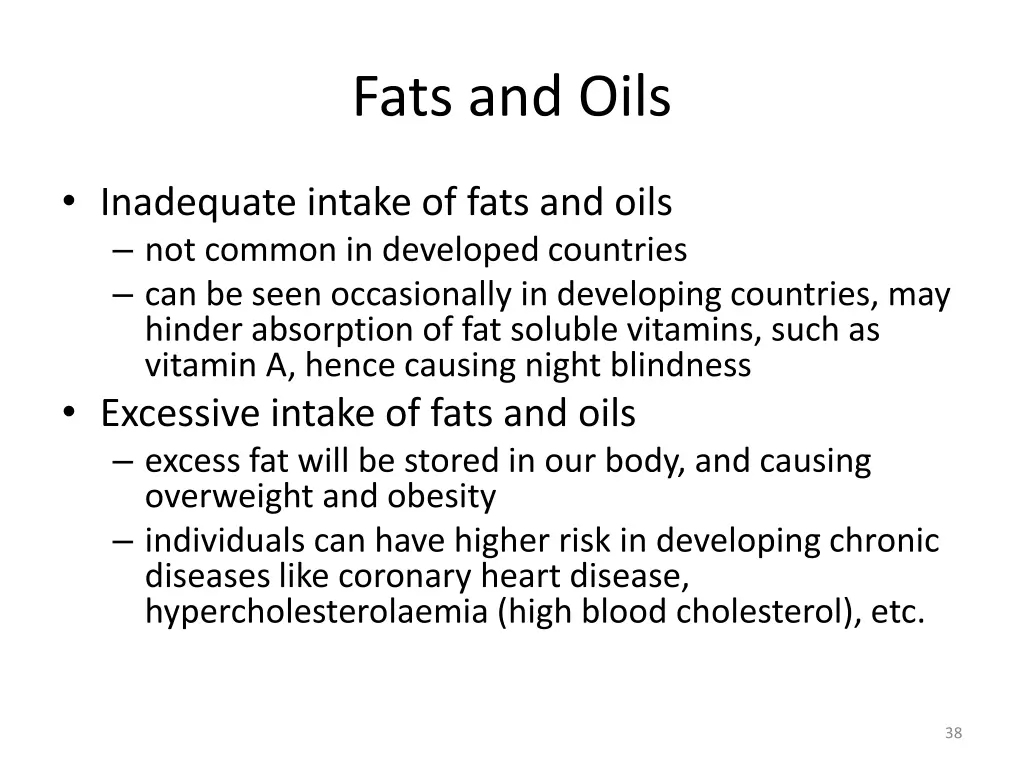 fats and oils 1