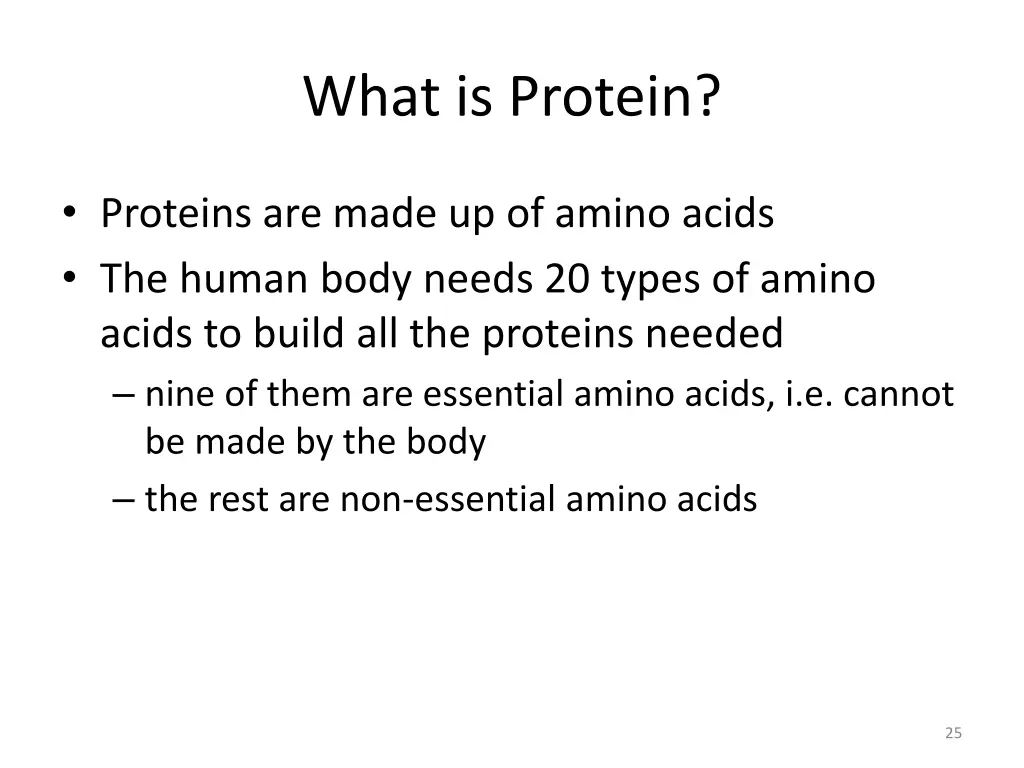 what is protein