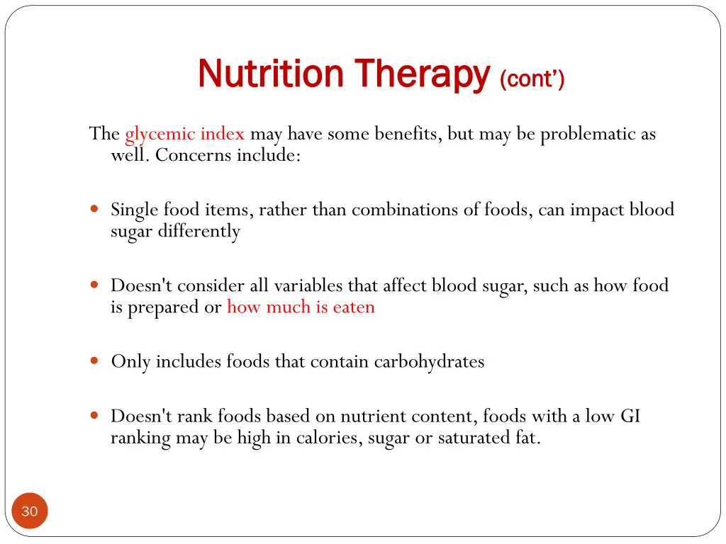 nutrition therapy nutrition therapy cont 11