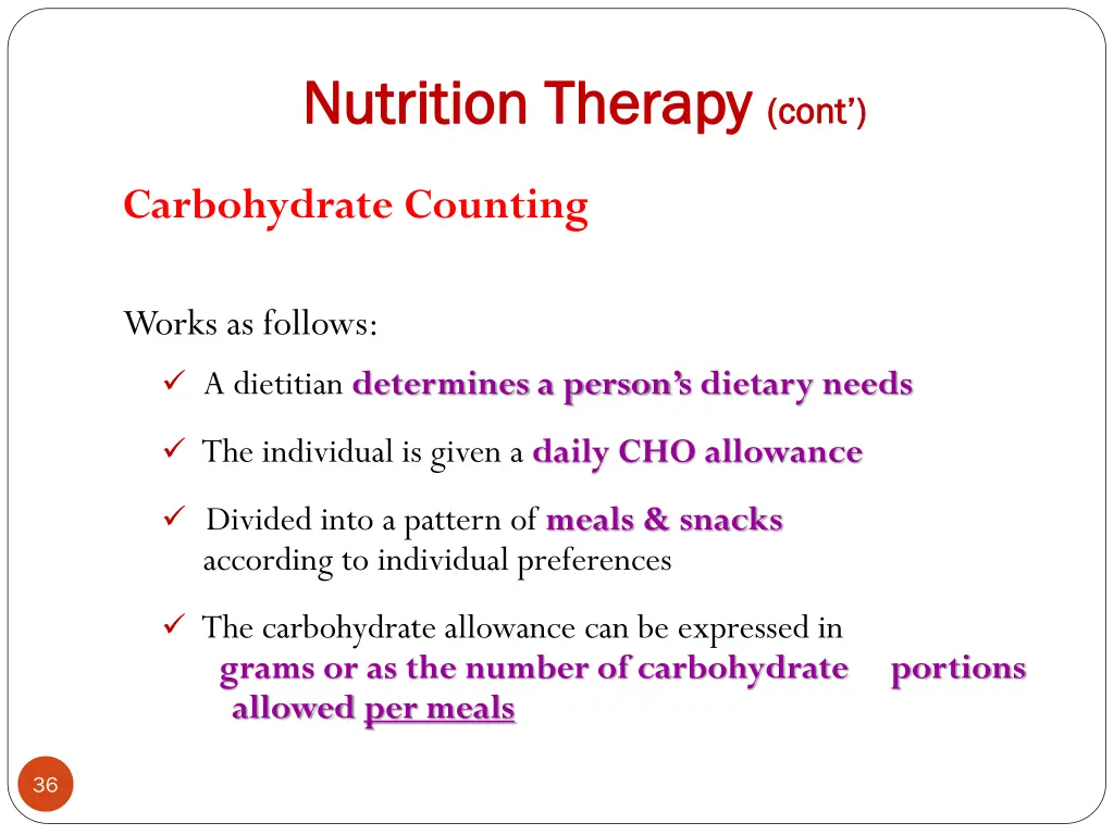 nutrition therapy nutrition therapy cont 15