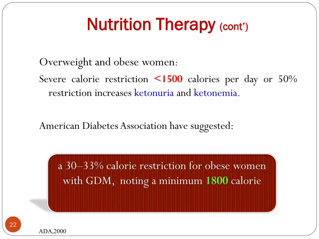 nutrition therapy nutrition therapy cont 3