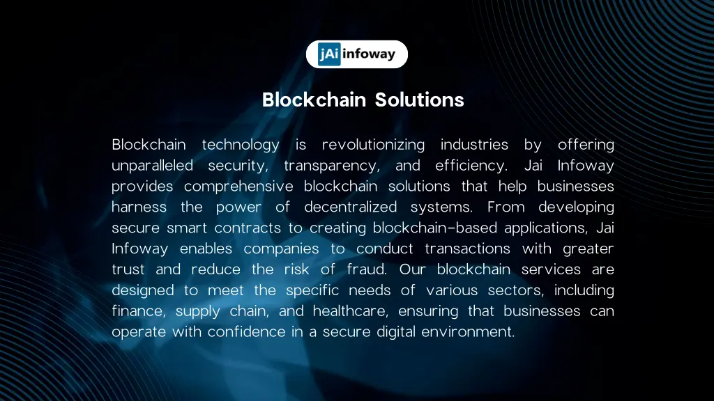 blockchain solutions