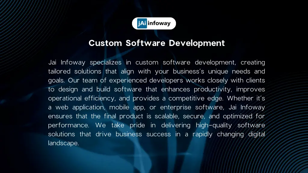 custom software development