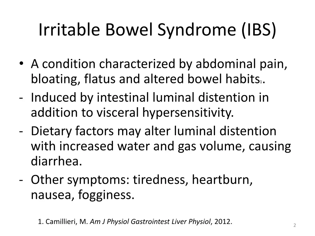 irritable bowel syndrome ibs