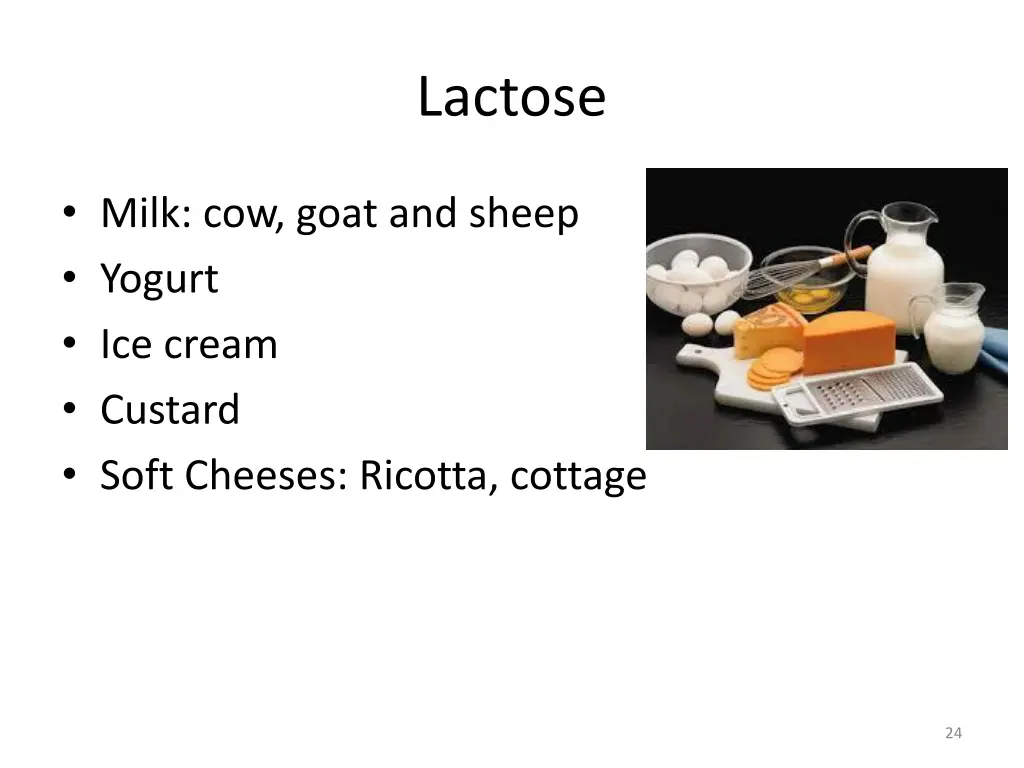 lactose 1