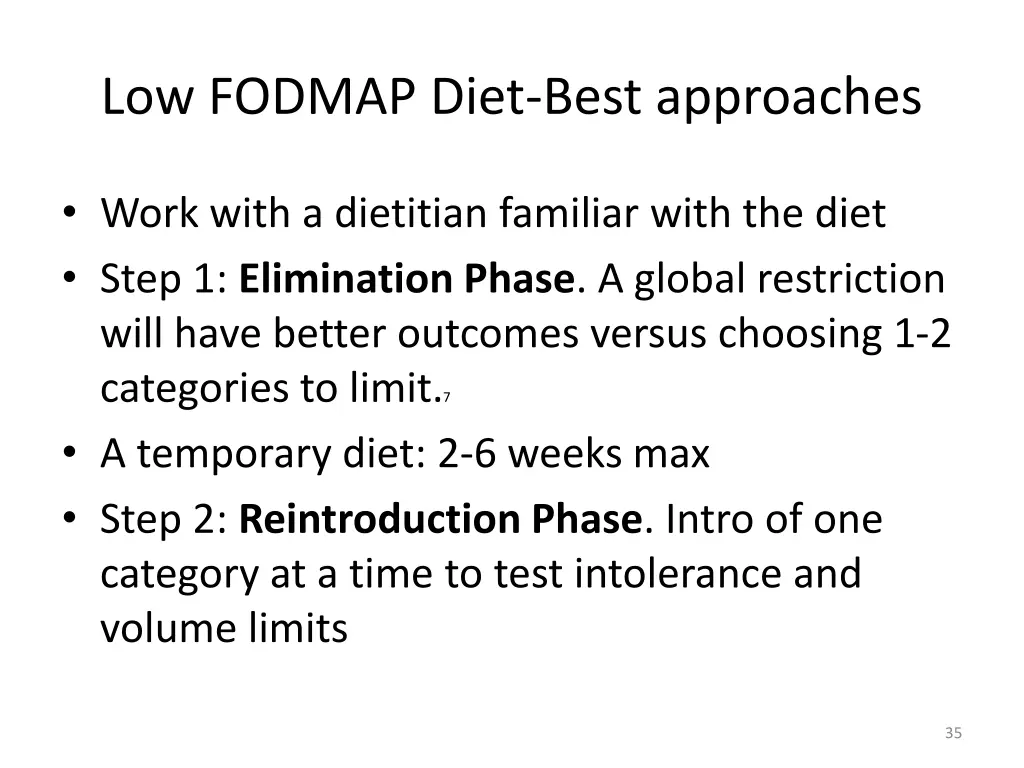 low fodmap diet best approaches