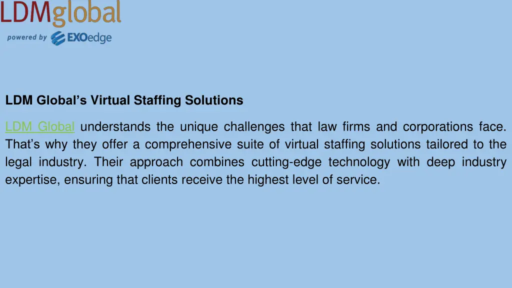 ldm global s virtual staffing solutions