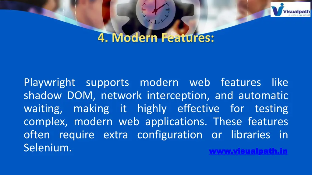 4 modern features