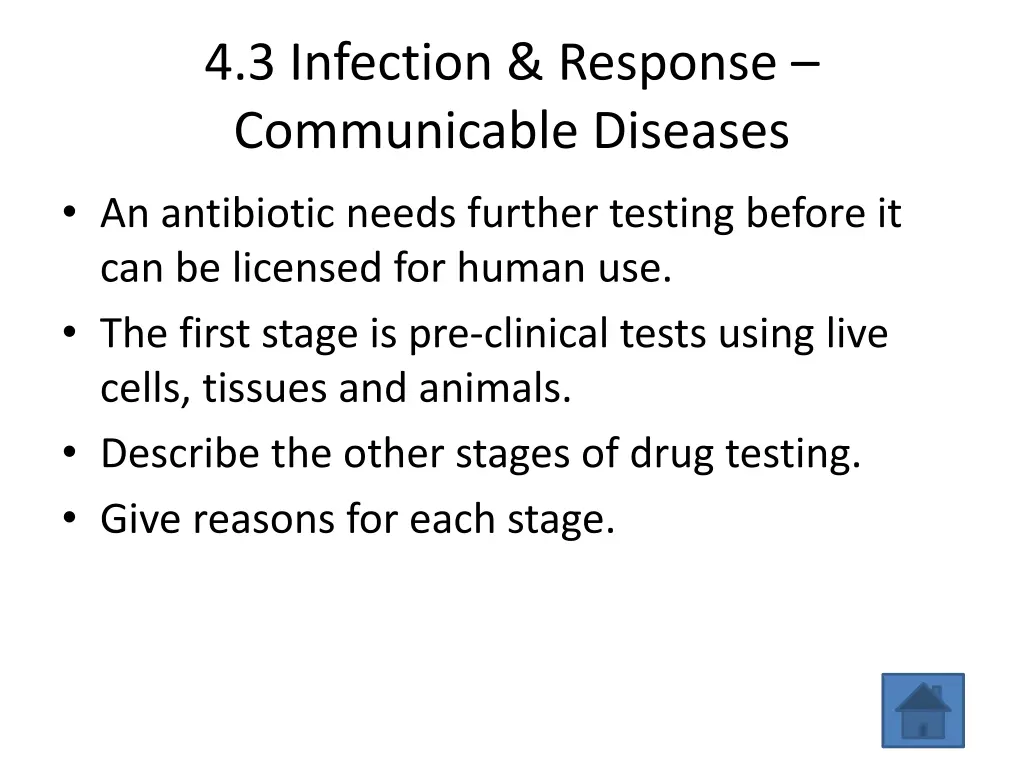 4 3 infection response communicable diseases