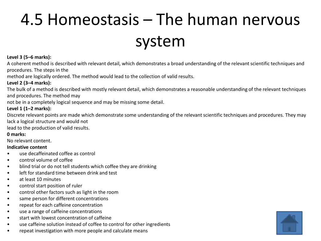 4 5 homeostasis the human nervous system 1