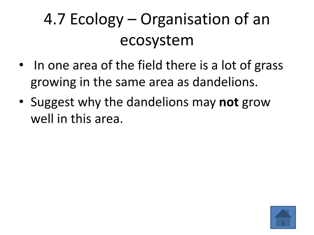 4 7 ecology organisation of an ecosystem