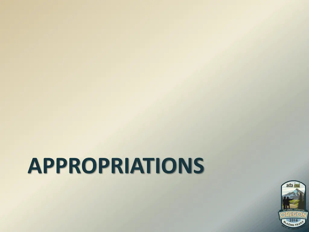 appropriations