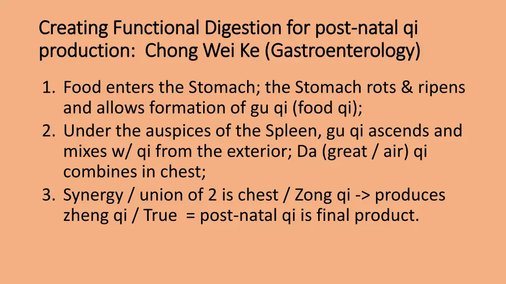 creating functional digestion for post creating