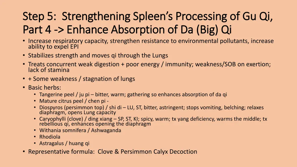 step 5 strengthening spleen s processing 3