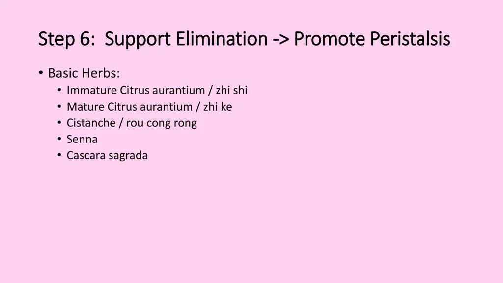 step 6 support elimination step 6 support 2