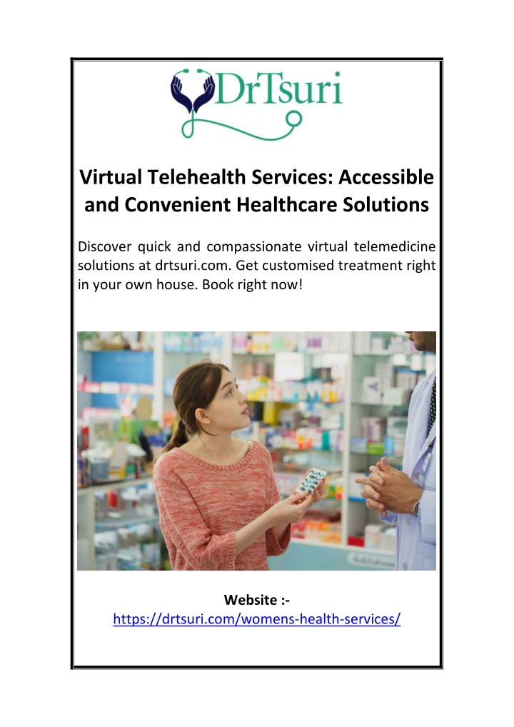 virtual telehealth services accessible