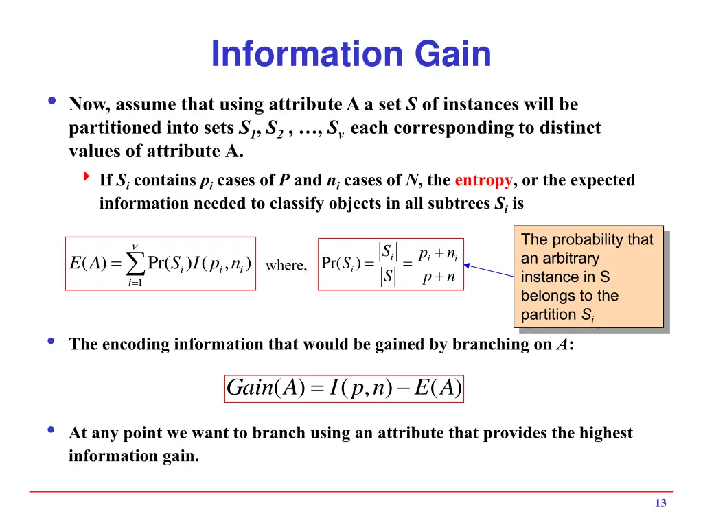 information gain