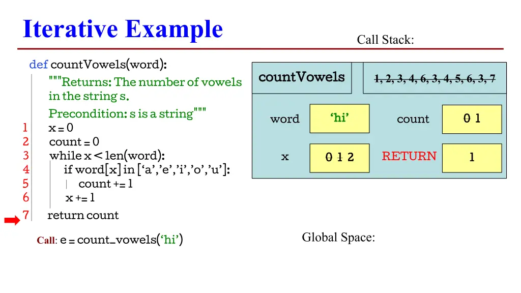 iterative example 11