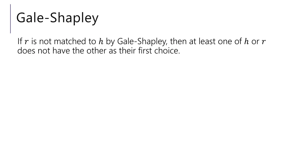 gale shapley