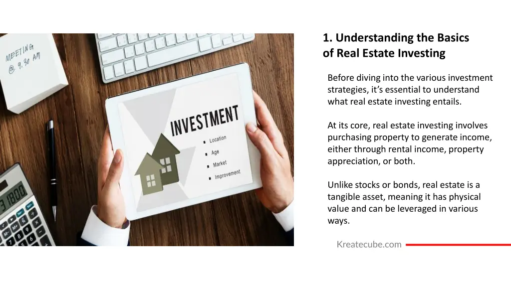 1 understanding the basics of real estate