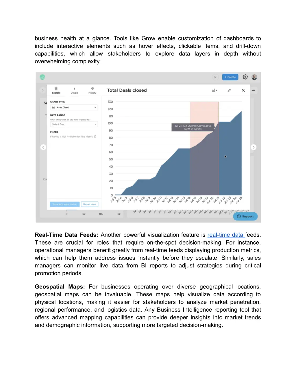 business health at a glance tools like grow