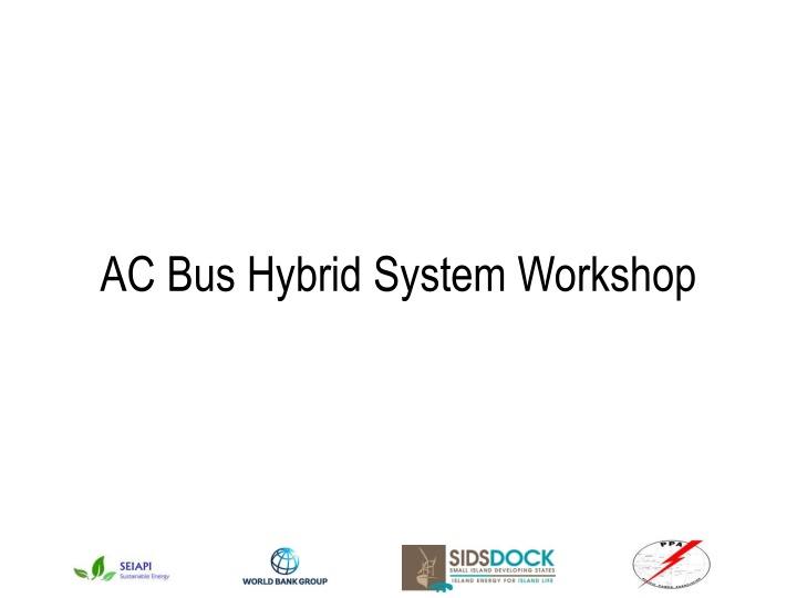 ac bus hybrid system workshop