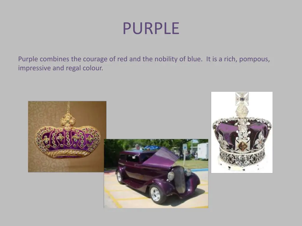 purple