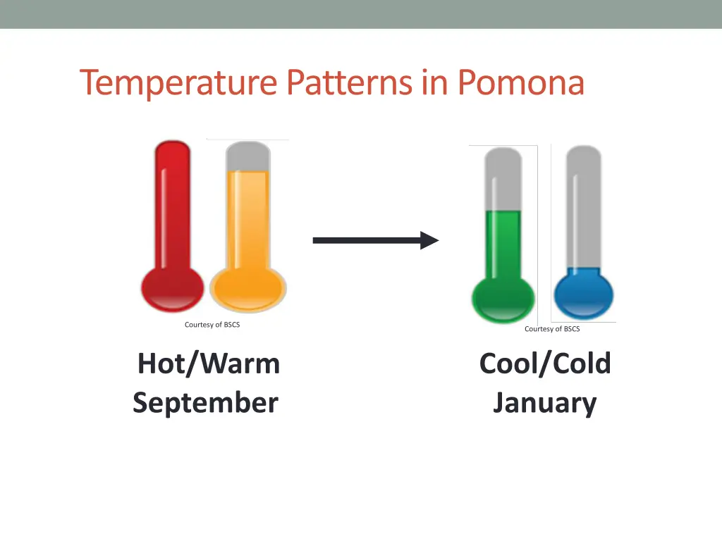 temperature patterns in pomona