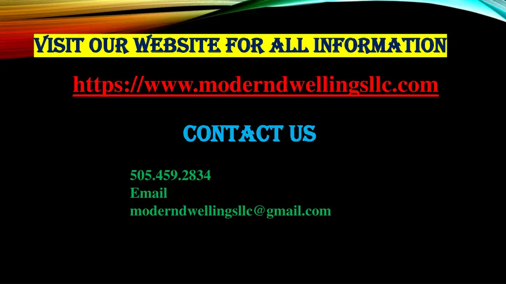 visit our website for all information visit