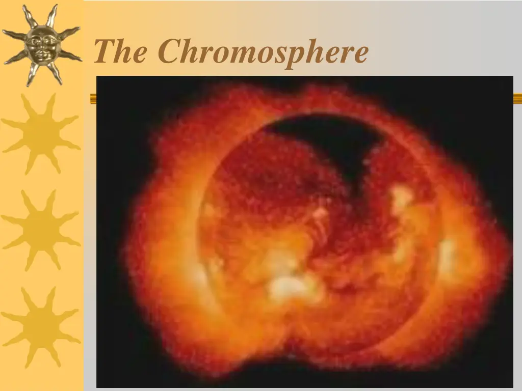 the chromosphere 1