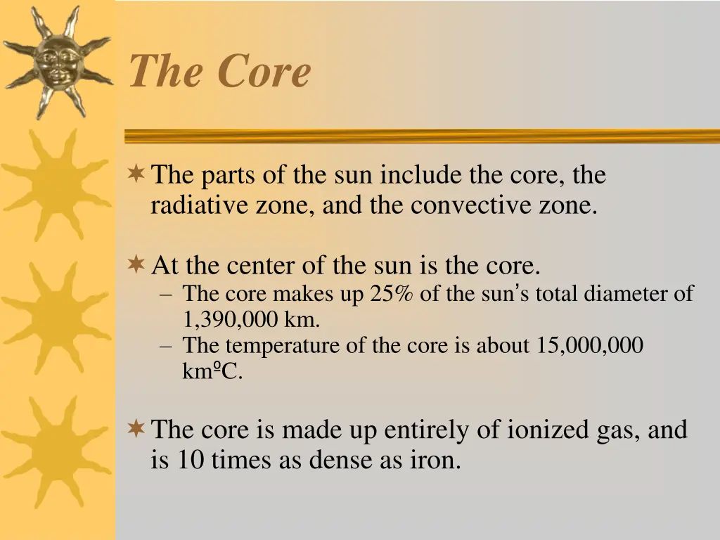 the core