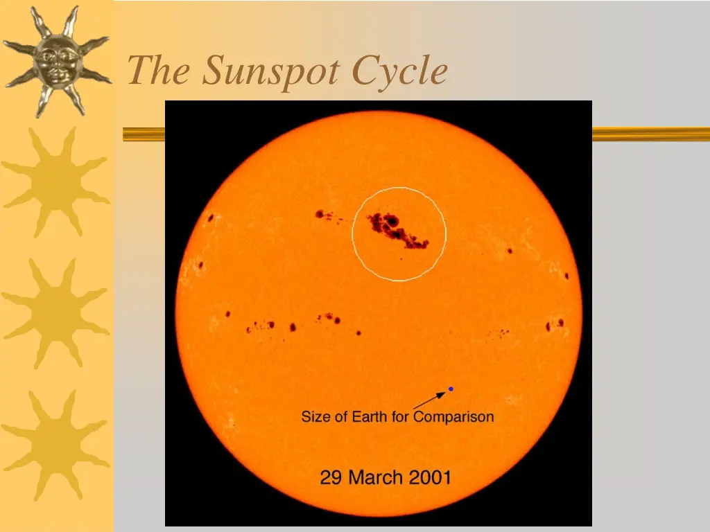 the sunspot cycle 1