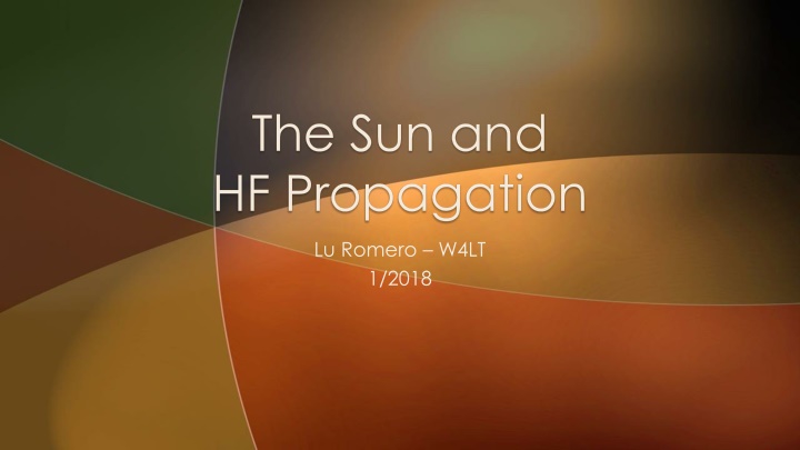 the sun and hf propagation