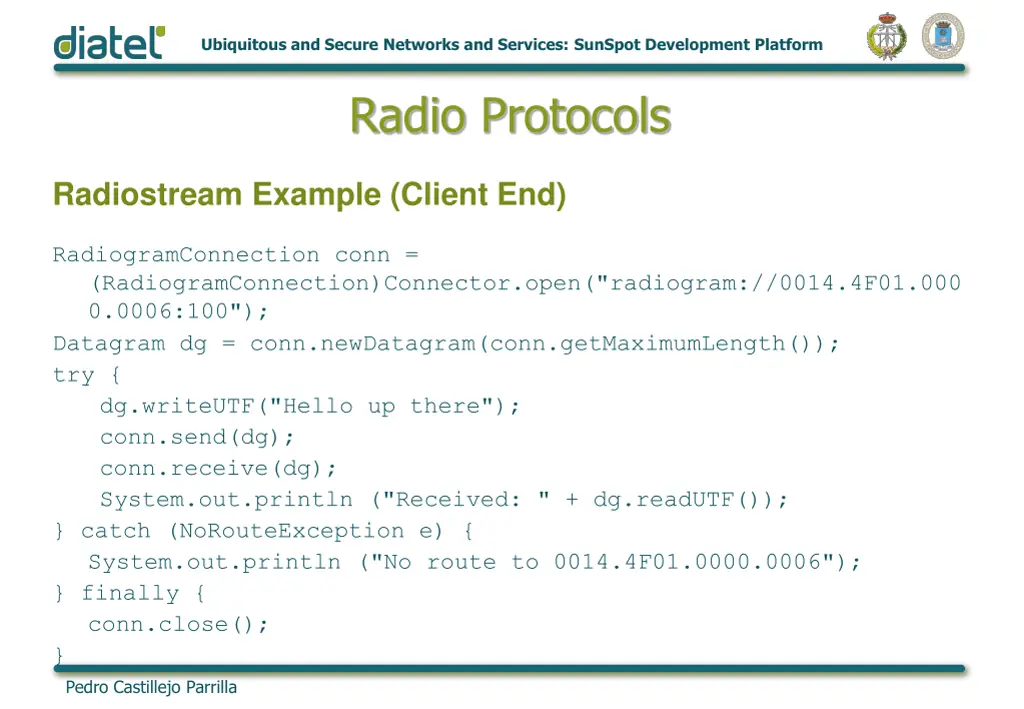 ubiquitous and secure networks and services 20