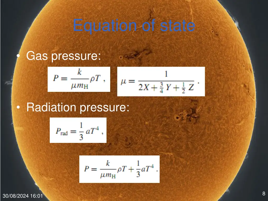 equation of state